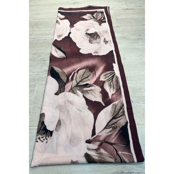 Desenli Bambu Şal 027BG